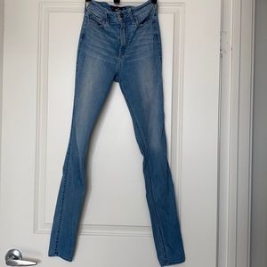 Hollister high rise jeans!